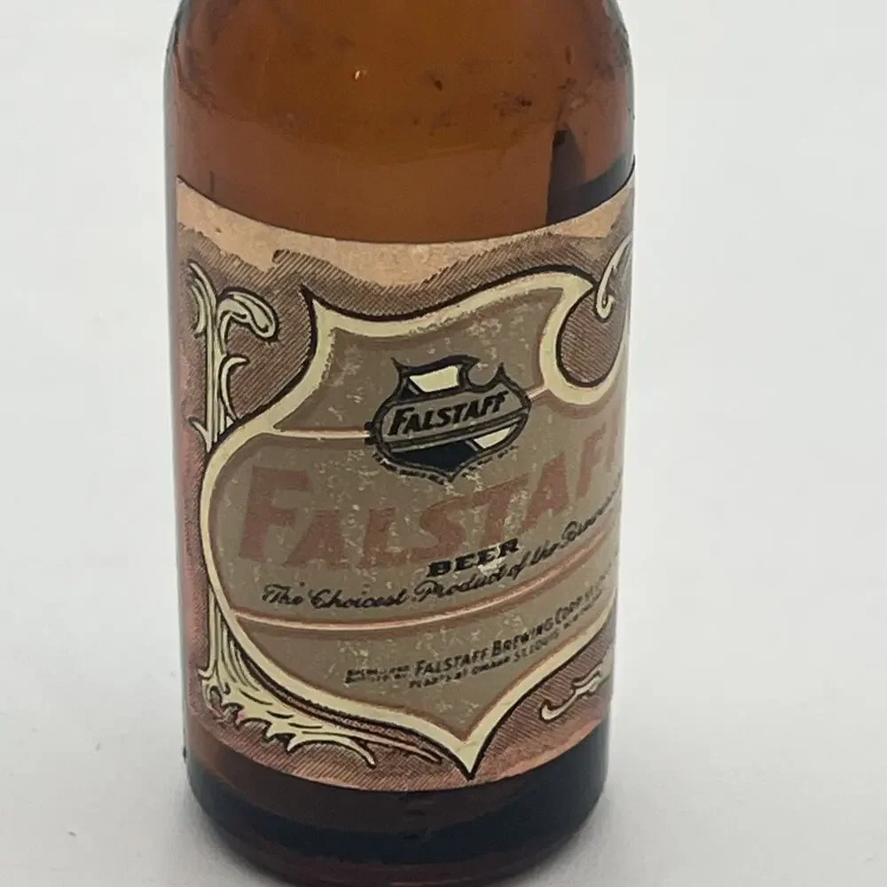 Falstaff Mini Salt & Pepper Shaker Beer Bottles - Miniature 4